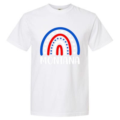 Montana Gift I Love Montana Usa Funny Gift Garment-Dyed Heavyweight T-Shirt