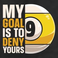 My Goal Is To Deny Yours Pool Billiard Snooker Great Gift 15oz Campfire Ceramic Mug