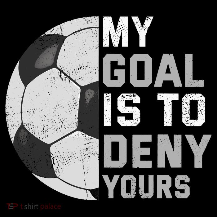 My Goal Is To Deny Yours Soccer Goalie Funny Soccer Lover Impact Tech Backpack