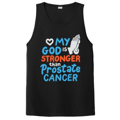 My God Is Stronger Than Prostate Cancer PosiCharge Competitor Tank