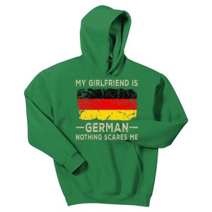 My Girlfriend Is German Nothing Scares Me Kids Hoodie