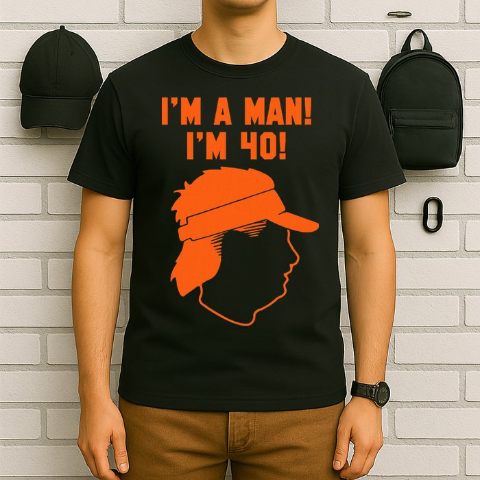 Mike Gundy IM A Man! IM 40! T-Shirt