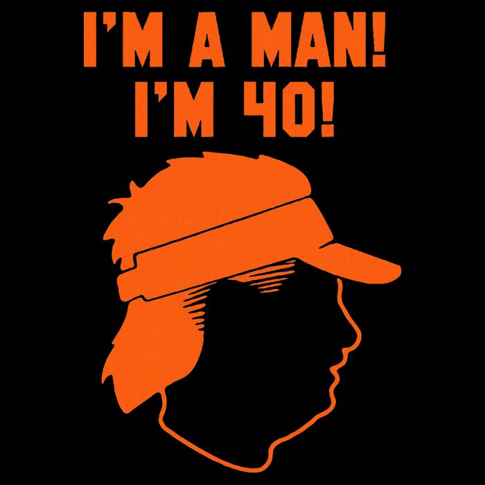 Mike Gundy IM A Man! IM 40! Tall T-Shirt