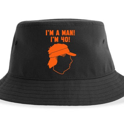 Mike Gundy IM A Man! IM 40! Sustainable Bucket Hat