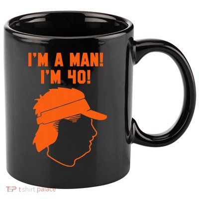 Mike Gundy IM A Man! IM 40! 11oz C Handle Ceramic Mug