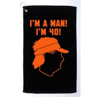 Mike Gundy IM A Man! IM 40! Golf Towel