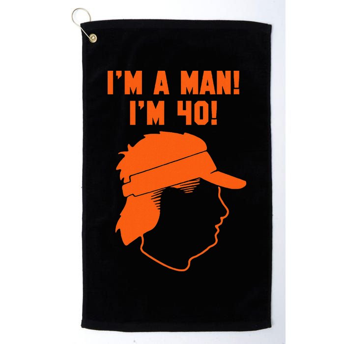 Mike Gundy IM A Man! IM 40! Golf Towel