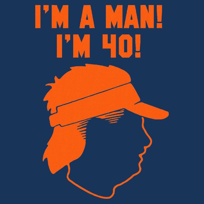 Mike Gundy IM A Man! IM 40! Infant Baby Jersey Bodysuit