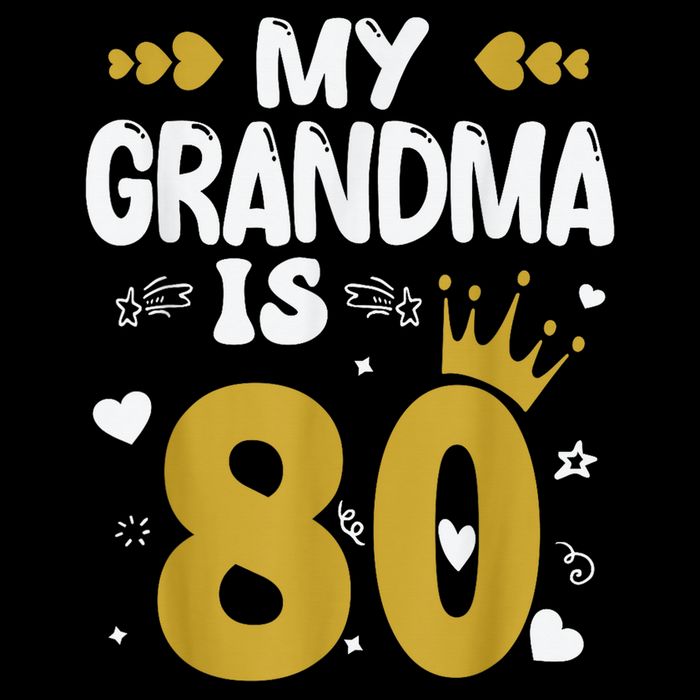 My Grandma Is 80 Toddler Grandma 80th Birthday City Backpack