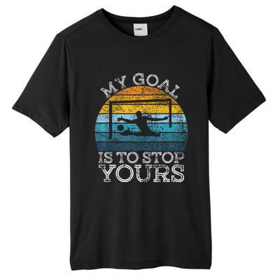 My Goal Is To Stop Yours Water Polo Goalie Goal Net Keeper Tall Fusion ChromaSoft Performance T-Shirt