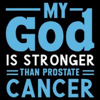 My God Is Stronger Than Prostate Cancer Short Acrylic Beanie