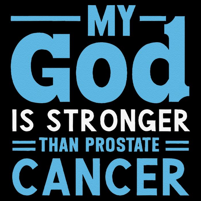 My God Is Stronger Than Prostate Cancer Short Acrylic Beanie