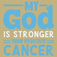 My God Is Stronger Than Prostate Cancer Button