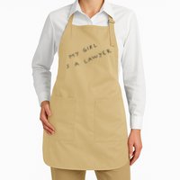 My Girl Is A Lawyer Tattoo For Girlfriends Apron