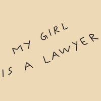 My Girl Is A Lawyer Tattoo For Girlfriends Apron