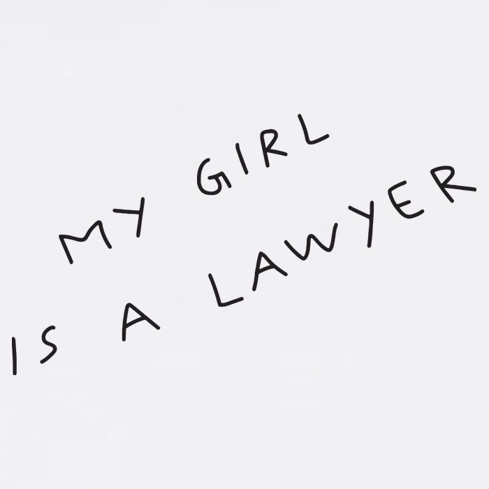 My Girl Is A Lawyer Tattoo For Girlfriends Womens Tank Top