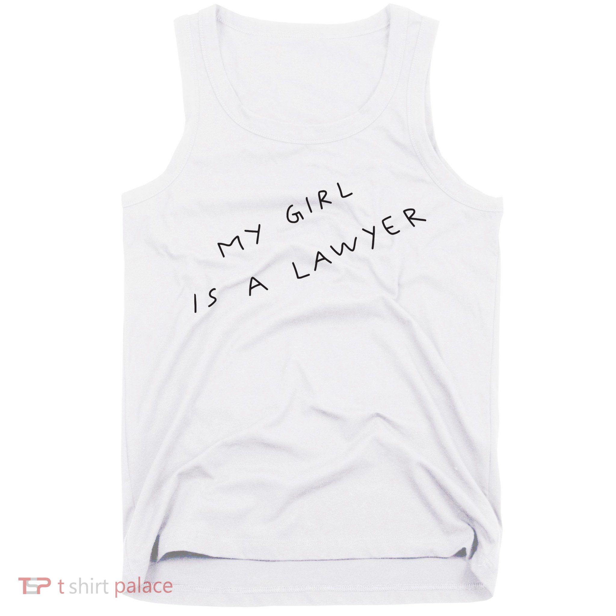 My Girl Is A Lawyer Tattoo For Girlfriends Tank Top