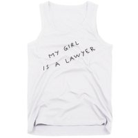 My Girl Is A Lawyer Tattoo For Girlfriends Tank Top