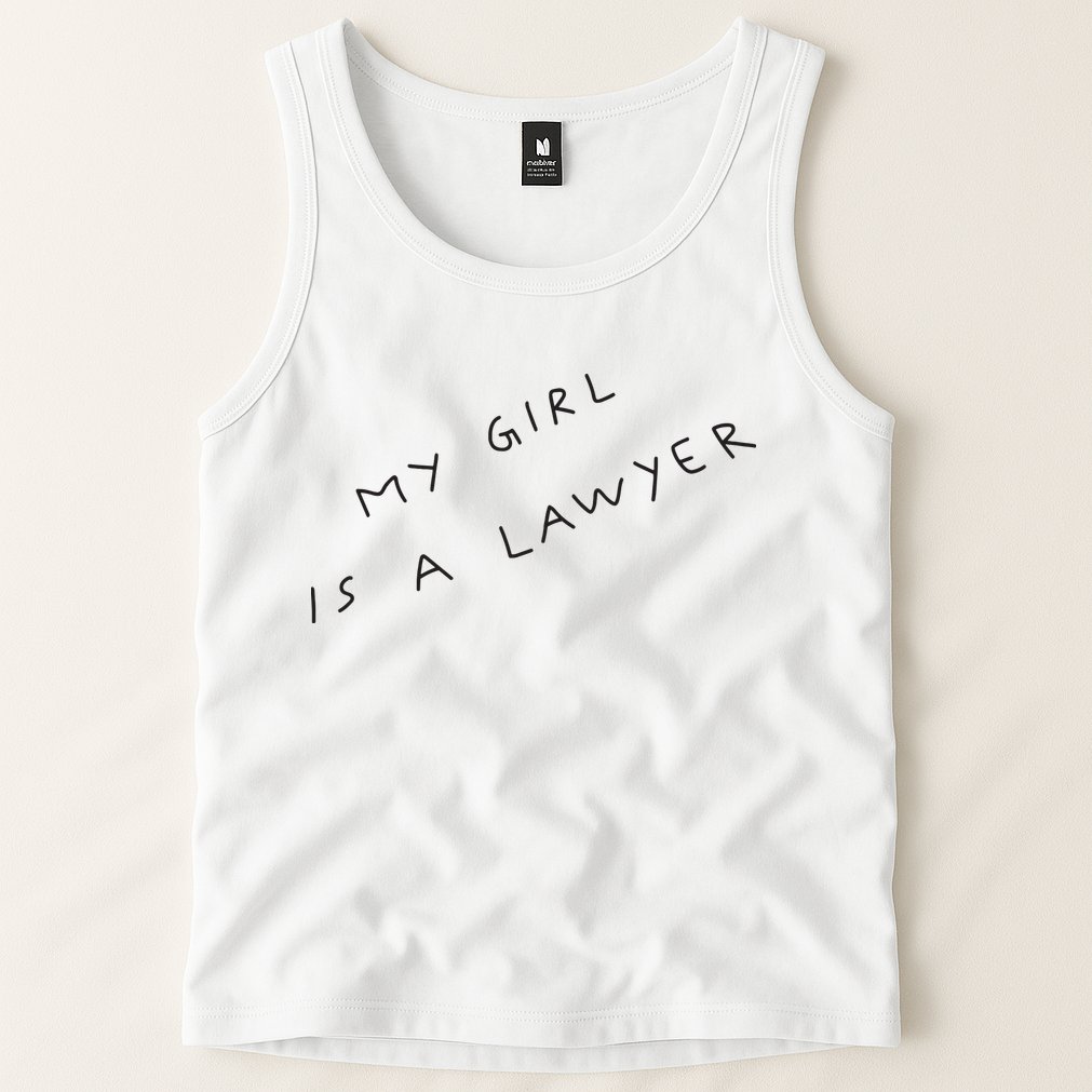 My Girl Is A Lawyer Tattoo For Girlfriends Tank Top