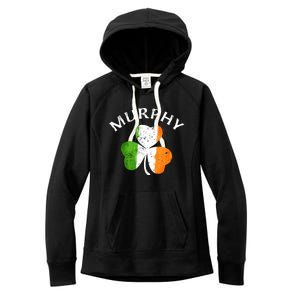 Murphy Gift Irish Family Name St Patricks Day Great Gift Women's Fleece Hoodie