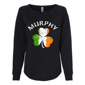 Murphy Gift Irish Family Name St Patricks Day Great Gift Womens California Wash Sweatshirt