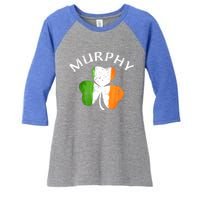 Murphy Gift Irish Family Name St Patricks Day Great Gift Women's Tri-Blend 3/4-Sleeve Raglan Shirt