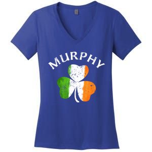 Murphy Gift Irish Family Name St Patricks Day Great Gift Women's V-Neck T-Shirt