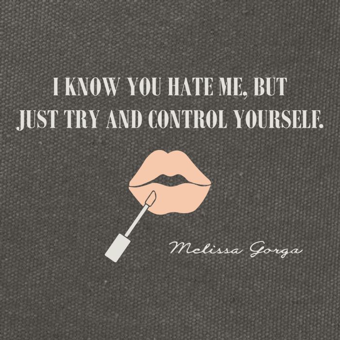 Melissa Gorga I Know You Hate Me But Just Try And Control Yourself Cotton Canvas Backpack