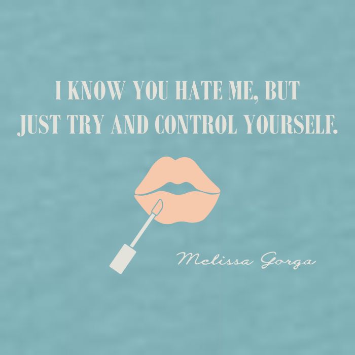 Melissa Gorga I Know You Hate Me But Just Try And Control Yourself Sueded Cloud Jersey T-Shirt