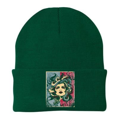 Mythology Gorgon In Greek Mythology Medusa Knit Cap Winter Beanie