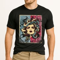 Mythology Gorgon In Greek Mythology Medusa Cooling Performance Crew T-Shirt