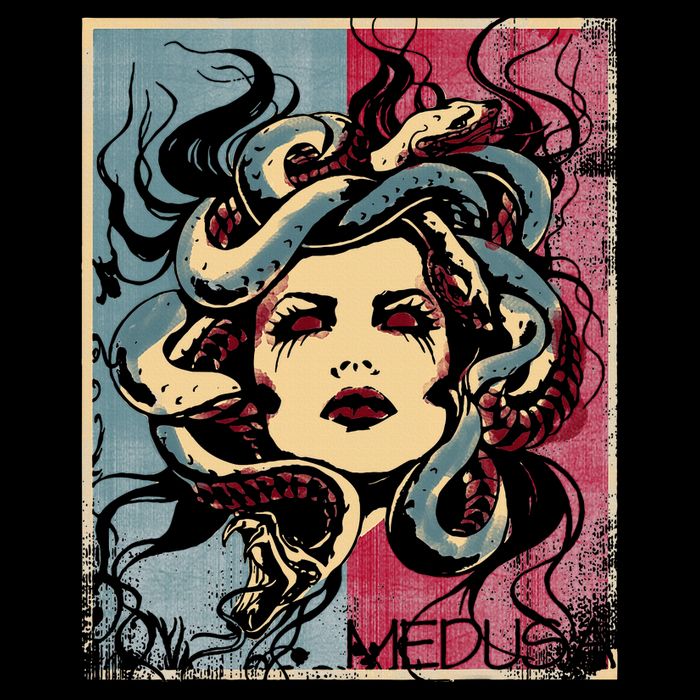 Mythology Gorgon In Greek Mythology Medusa Cooling Performance Crew T-Shirt