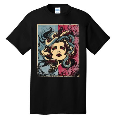 Mythology Gorgon In Greek Mythology Medusa Tall T-Shirt