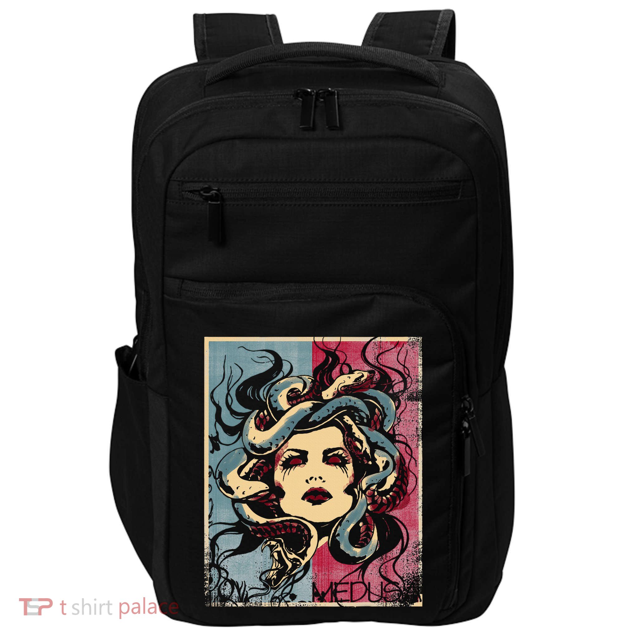 Mythology Gorgon In Greek Mythology Medusa Impact Tech Backpack