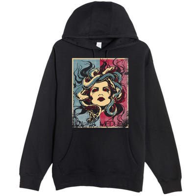 Mythology Gorgon In Greek Mythology Medusa Premium Pullover Hoodie