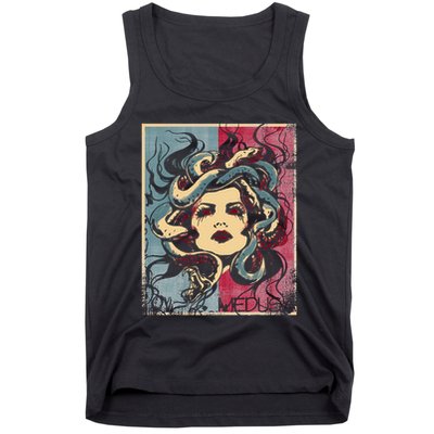 Mythology Gorgon In Greek Mythology Medusa Tank Top