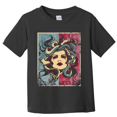 Mythology Gorgon In Greek Mythology Medusa Toddler T-Shirt