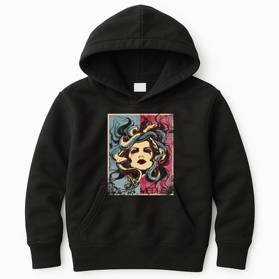 Mythology Gorgon In Greek Mythology Medusa Kids Hoodie