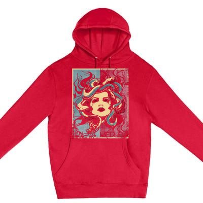 Mythology Gorgon In Greek Mythology Medusa Premium Pullover Hoodie