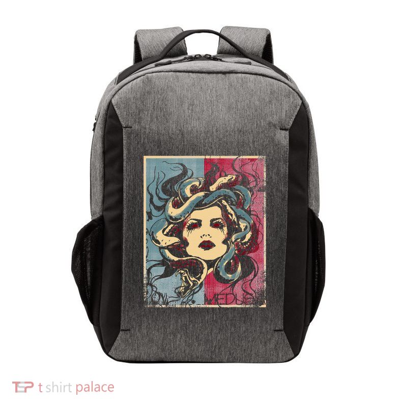 Mythology Gorgon In Greek Mythology Medusa Vector Backpack