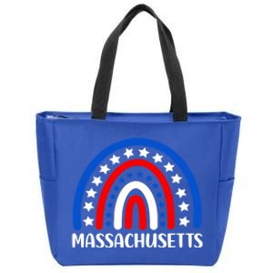 Massachusetts Gift I Love Massachusetts Usa Gift Zip Tote Bag