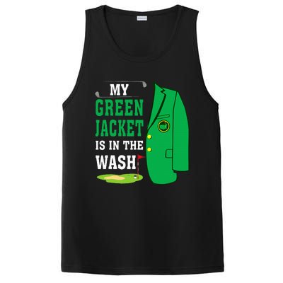 My Greenjacket Is In Thewash Golfing Lover Master Golf PosiCharge Competitor Tank