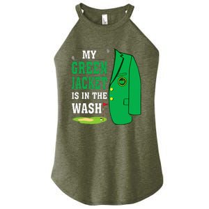 My Greenjacket Is In Thewash Golfing Lover Master Golf Women's Perfect Tri Rocker Tank