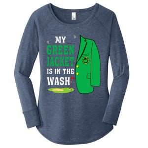 My Greenjacket Is In Thewash Golfing Lover Master Golf Women's Perfect Tri Tunic Long Sleeve Shirt