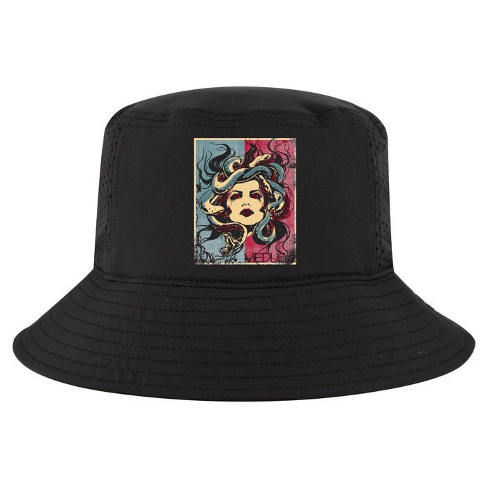 Mythology Gorgon In Greek Mythology Medusa Cool Comfort Performance Bucket Hat