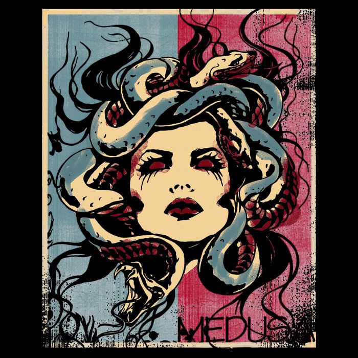 Mythology Gorgon In Greek Mythology Medusa Cooling Performance Crew T-Shirt
