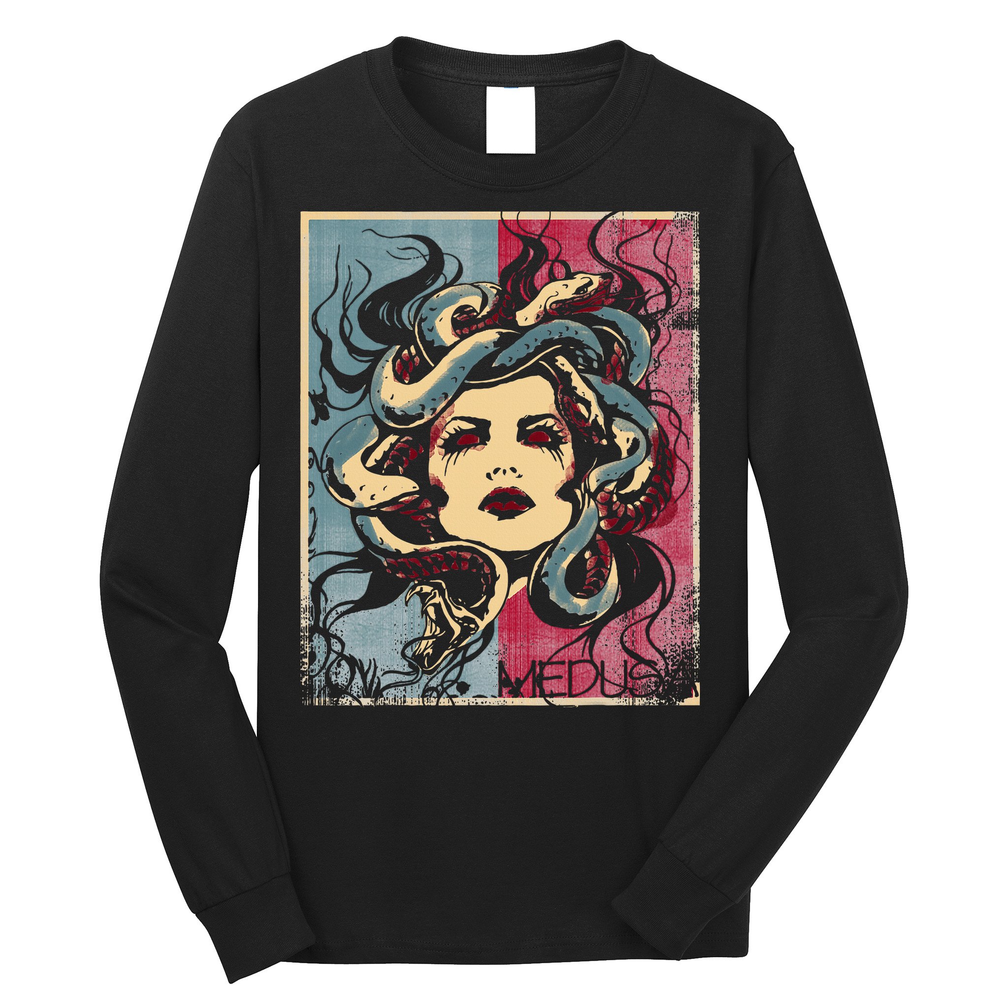 Mythology Gorgon In Greek Mythology Medusa Long Sleeve Shirt