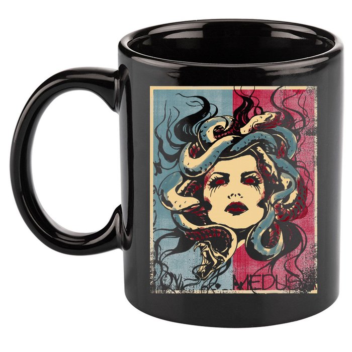 Mythology Gorgon In Greek Mythology Medusa 11oz C Handle Ceramic Mug