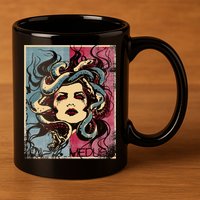 Mythology Gorgon In Greek Mythology Medusa 11oz C Handle Ceramic Mug