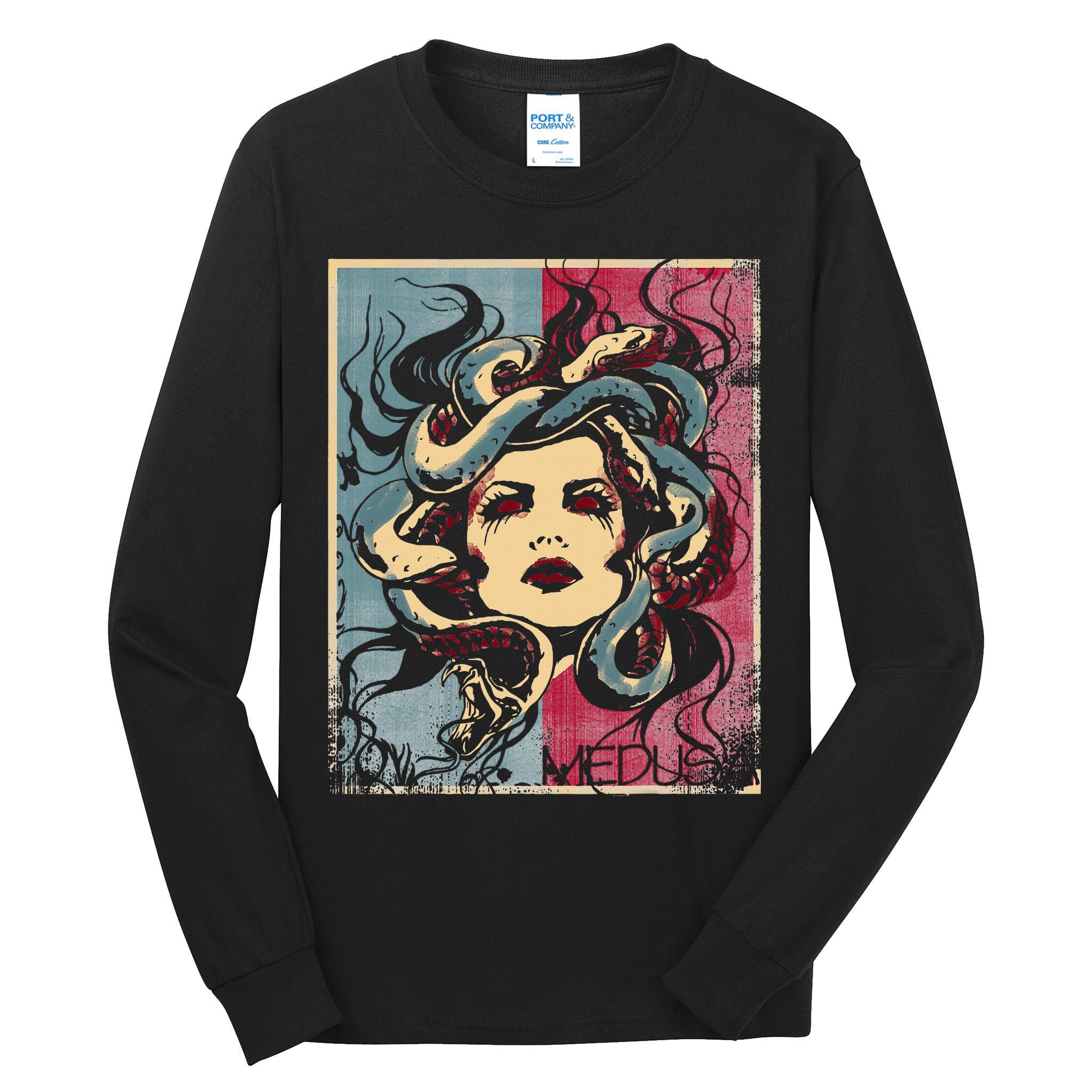 Mythology Gorgon In Greek Mythology Medusa Tall Long Sleeve T-Shirt